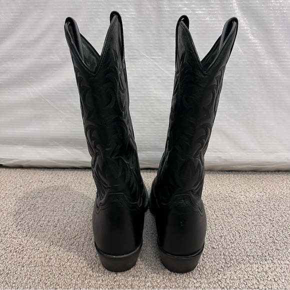 Ariat  Heritage R Toe Black Leather Cowboy Boots Western 10002218 Men Sz 8.5 EE, - Picture 7 of 16